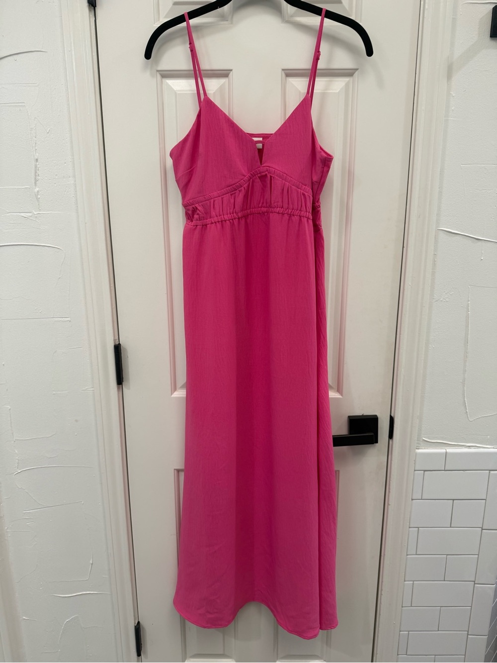 A New Day - Women's Long Pink Dress